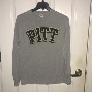 University of Pittsburgh Grey Long sleeve T-Shirt